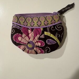 Vera Bradley Purple Floral Women's pouch